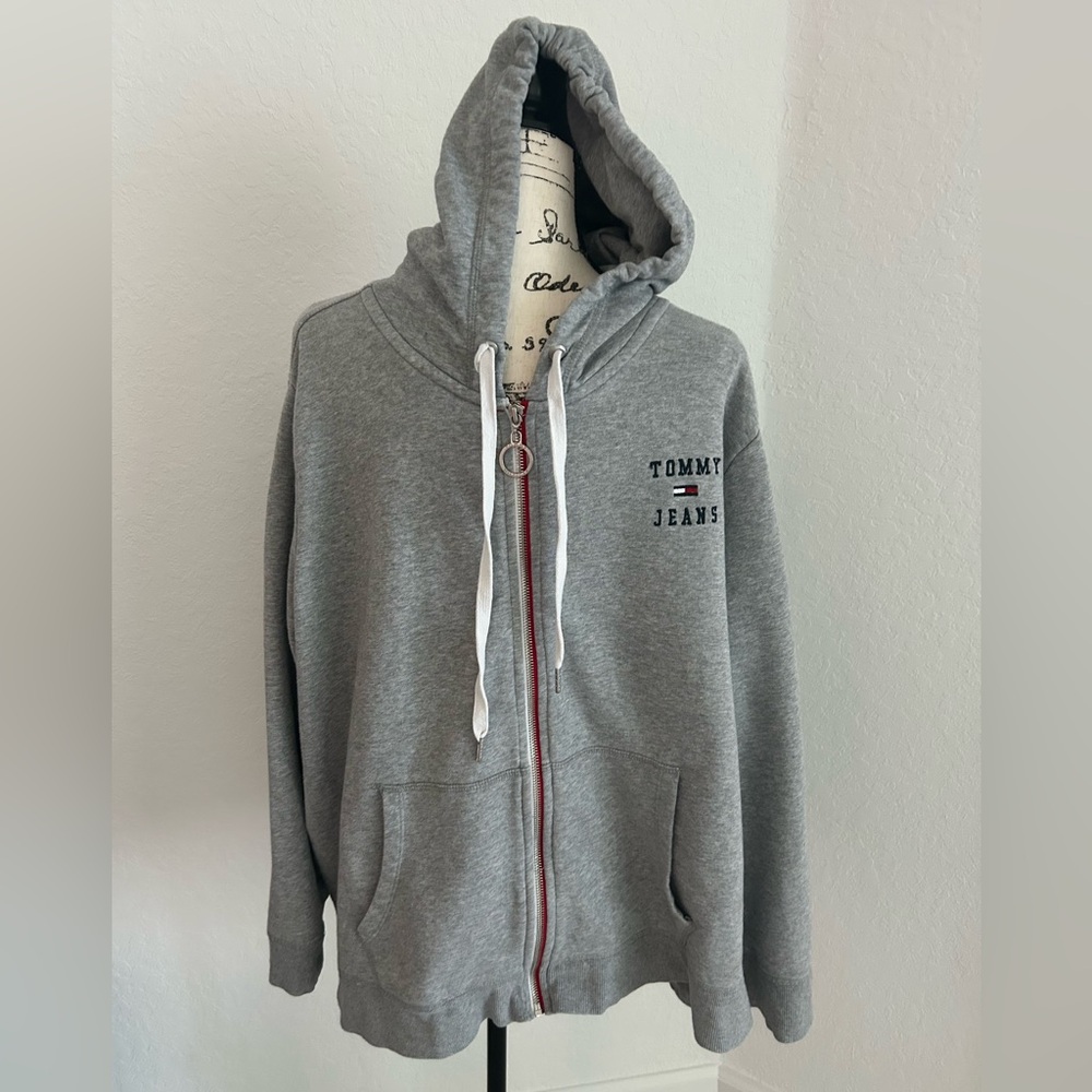 Tommy Jeans Gray Hoodie